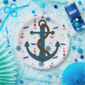 Ankervuurtoren, drukpapier, borden papieren bordje (Feest)