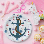 Ankervuurtoren, drukpapier, borden papieren bordje (Feest)