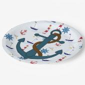 Ankervuurtoren, drukpapier, borden papieren bordje (Gekanteld)