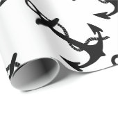 ankerzeilhaak cadeaupapier (Rol Hoek)