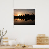 ankgor wat reflecteert poster (Keuken)