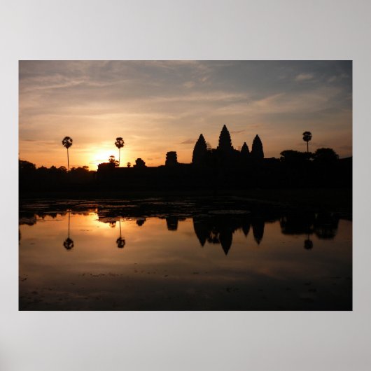 ankgor wat reflecteert poster (Voorkant)