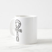 Ankh 1 koffiemok (Voorkant links)