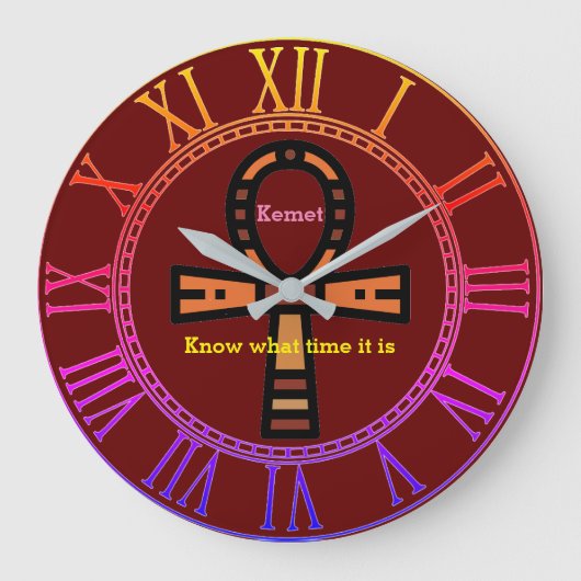 Ankh Acrylwandklok Grote Klok (Voorkant)
