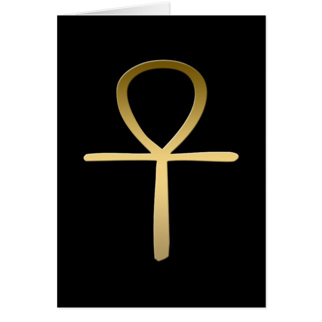 Ankh cross Egyptisch symbool (Voorkant)
