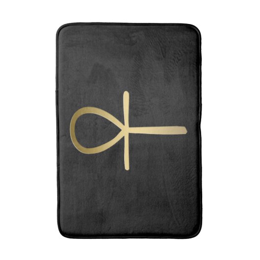 Ankh cross Egyptisch symbool Badmat (Voorkant Verticaal)