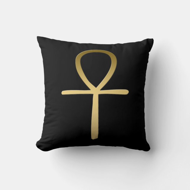 Ankh cross Egyptisch symbool Kussen (Voorkant)