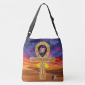 Ankh Crossbody Tas (Achterkant)