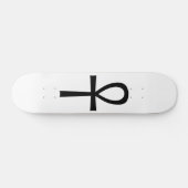 Ankh Egyptian Life Symbol Persoonlijk Skateboard (Horizontaal)