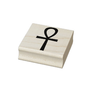 Ankh Egyptian Life Symbol Rubberstempel