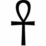 Ankh Egyptian Life Symbol Staand Fotobeeldje<br><div class="desc">De ankh is een oud Egyptisch hiërogliefessymbool dat het meest gebruikt werd in de schrijfkunst en in de Egyptische kunst om het woord voor het "leven" te vertegenwoordigen en, bij uitbreiding, als symbool van het leven zelf. De ankh heeft een kruisvorm maar met een ovaal lus in plaats van een...</div>