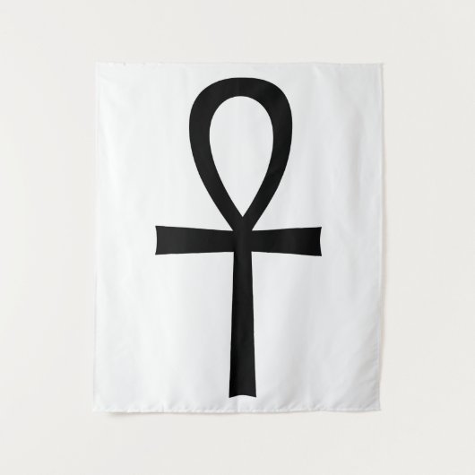 Ankh Egyptian Life Symbol Wandkleed (Voorkant)