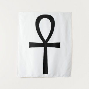 Ankh Egyptisch Levenssymbool Wandkleed