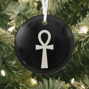 Ankh Egyptisch symbool Glas Ornament