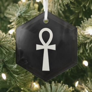 Ankh Egyptisch symbool Glas Ornament