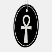 Ankh Egyptisch symbool Keramisch Ornament (Rechts)