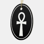 Ankh Egyptisch symbool Keramisch Ornament (Links)