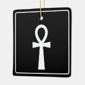 Ankh Egyptisch symbool Keramisch Ornament (Links)