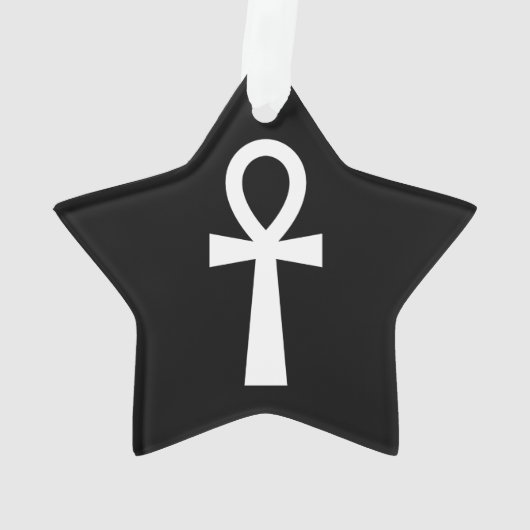 Ankh Egyptisch symbool Ornament (achterkant)