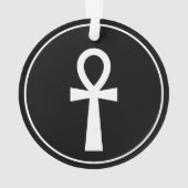 Ankh Egyptisch symbool Ornament (achterkant)