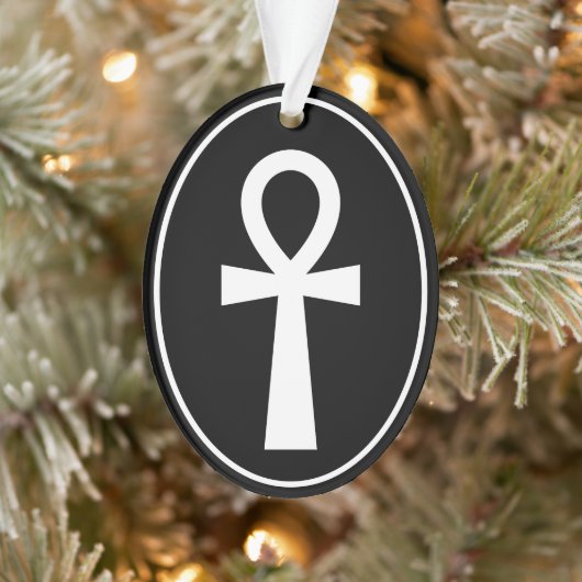 Ankh Egyptisch symbool Ornament (Boom)