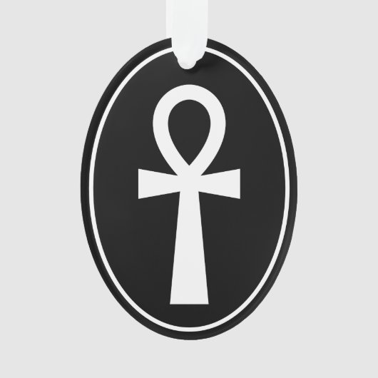 Ankh Egyptisch symbool Ornament (voorkant)