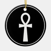 Ankh Egyptisch Symbool Ornament (Voorkant)