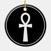 Ankh Egyptisch Symbool Ornament (Achterkant)