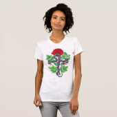 Ankh en Roos T-Shirt (Voorkant volledig)