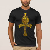 Ankh Eye of Horus Ancient Egyptian Sacred Symbol T-shirt (Voorkant)
