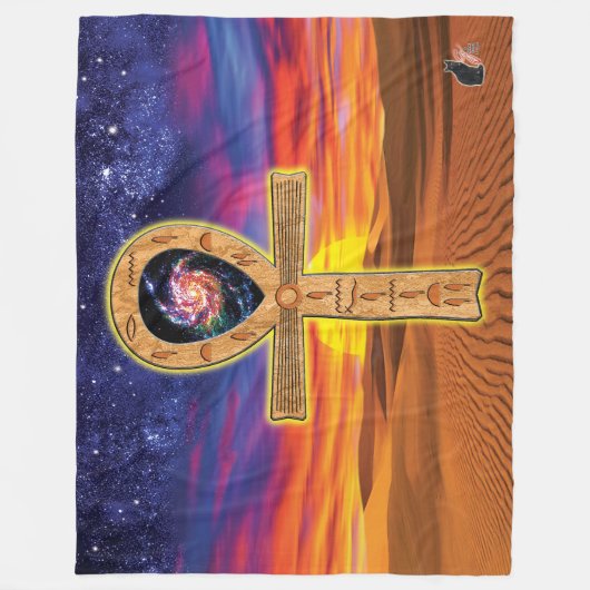 Ankh Fleece Blanket (Voorkant)