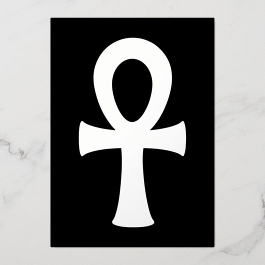 Ankh Folie Feestdagenkaart (Voorkant)