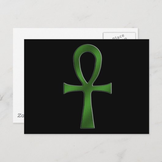Ankh Green Briefkaart (Voorkant / Achterkant)