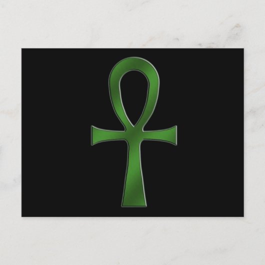 Ankh Green Briefkaart (Voorkant)