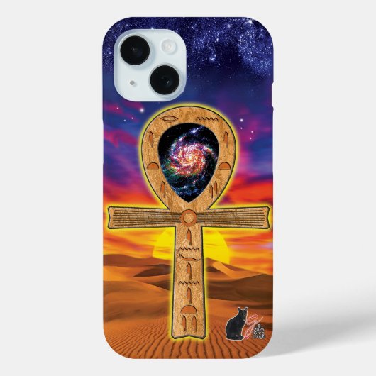 Ankh Hoesje-Mate iPhone Case (Achterkant)