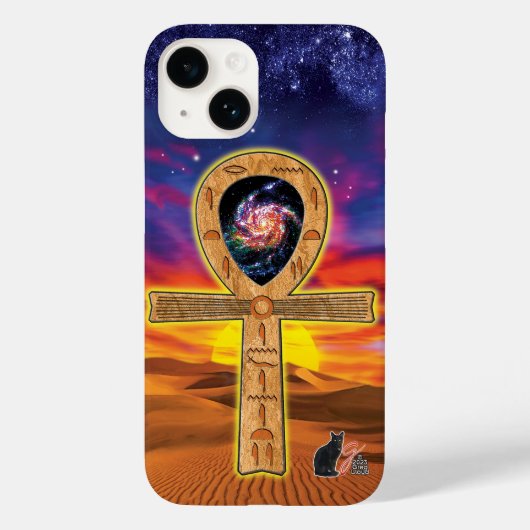 Ankh Hoesje-Mate iPhone Case (Achterkant)