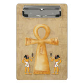 Ankh Key Of Life On Hieroglyph Mini Klembord (Voorkant)