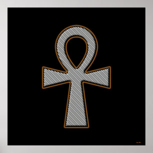Ankh Key of Life Poster