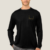 Ankh Key Tri-Blend Shirt (Voorkant volledig)