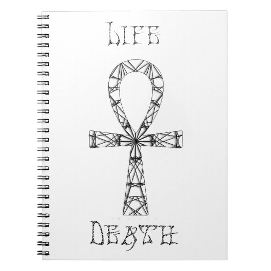 Ankh Leven, Dood Notitieboek (Voorkant)