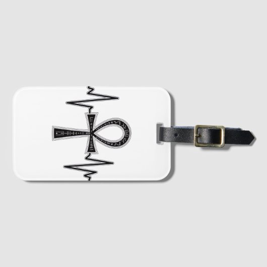 Ankh Mystique Bagagelabel (Voorkant (horizontaal))