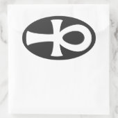 Ankh Ovale Sticker (Tas)