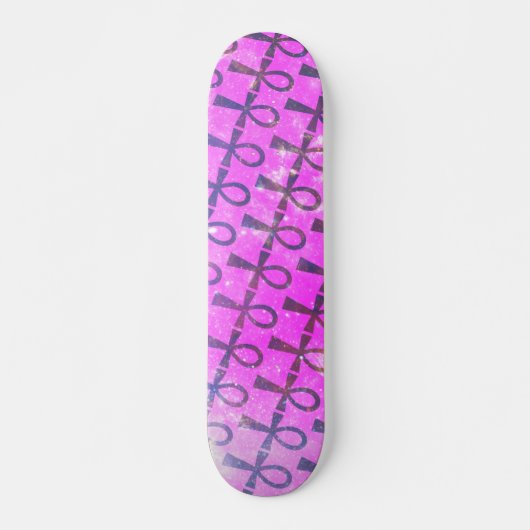 Ankh Pattern Persoonlijk Skateboard (Voorkant)