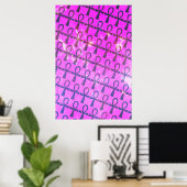Ankh Pattern Poster (Thuiskantoor)