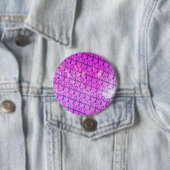 Ankh Pattern Ronde Button 7,6 Cm (In situ)