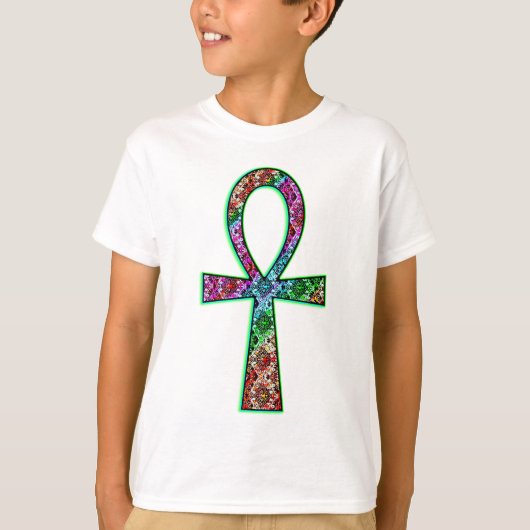 Ankh Psychedelic T-shirt (Voorkant)
