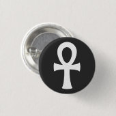 Ankh Ronde Button 3,2 Cm (Voorkant /achterkant)