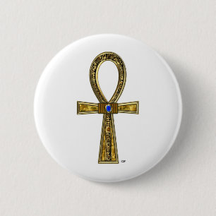 Ankh Ronde Button 5,7 Cm