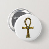 Ankh Ronde Button 5,7 Cm (Voorkant /achterkant)