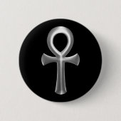 Ankh Ronde Button 5,7 Cm (Voorkant)